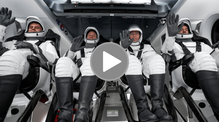 Astronautas de SpaceX Dragon entran en la Estación Espacial&nbsp;Internacional