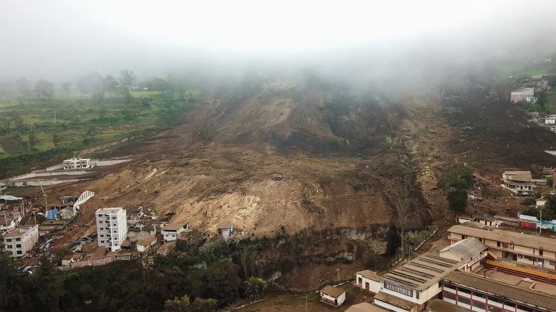 16 muertos en un deslizamiento de tierra provocado por lluvias en el sur de&nbsp;Ecuador