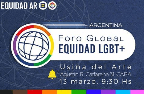 Se realizará en CABA el primer «Foro Global Equidad&nbsp;LGBT+»