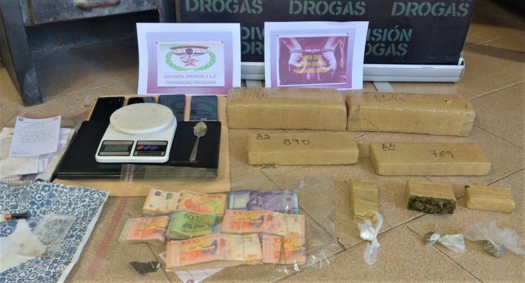 Desbaratar banda narco en&nbsp;Chubut