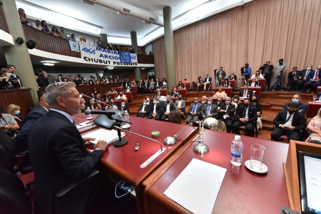 Arcioni inaugura el 51° período ordinario de sesiones en la&nbsp;Legislatura
