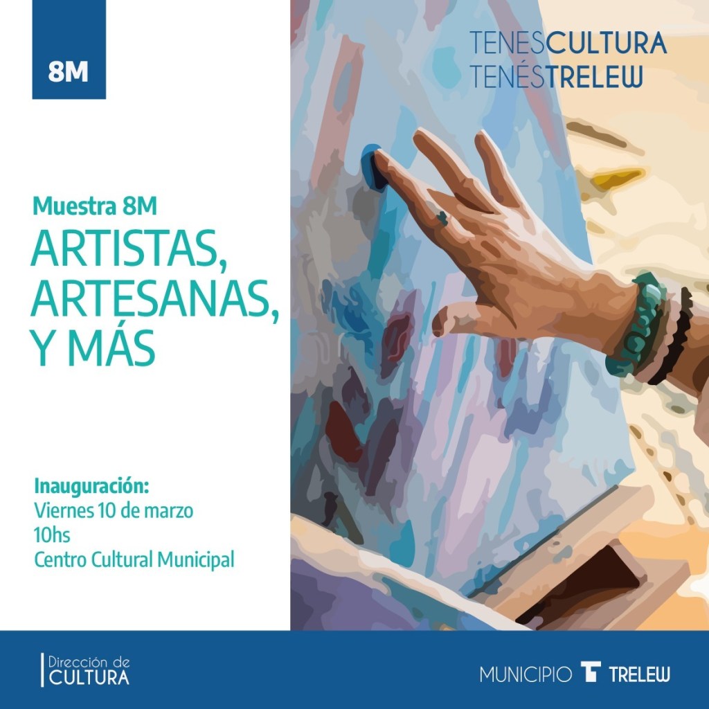 El Municipio de Trelew sigue apostando por los artistas locales con perspectiva de&nbsp;género