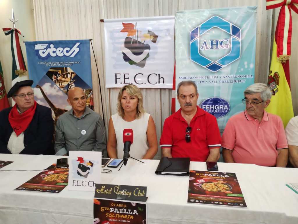 Se anunció la 5ta edición de la Paella Solidaria Ciudad de&nbsp;Trelew