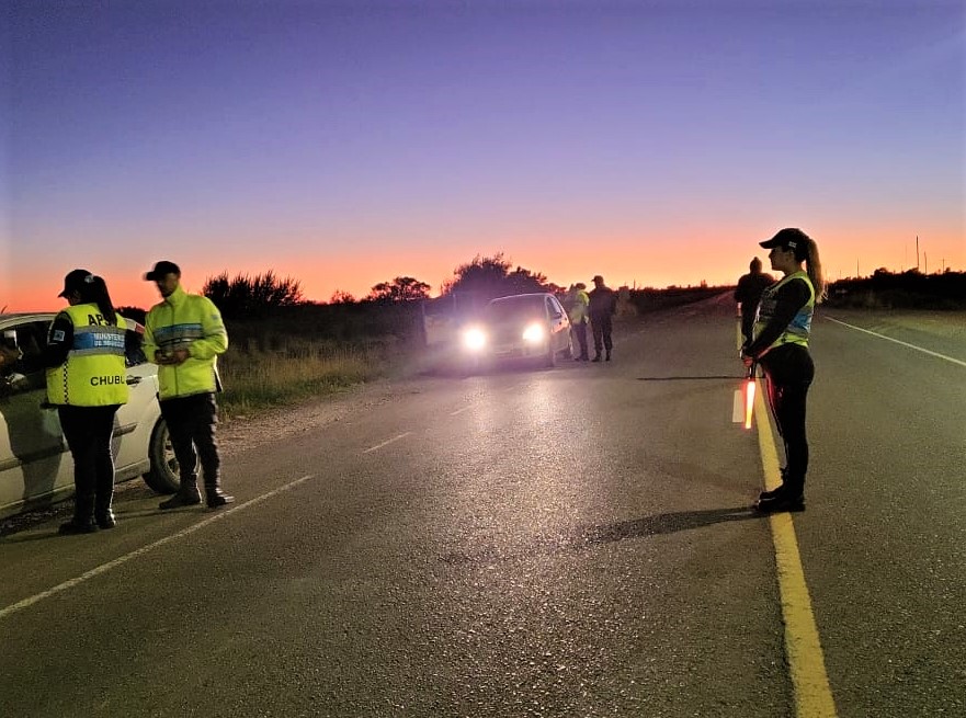55 conductores alcoholizados fueron retirados de la vía pública durante el fin de semana en&nbsp;Chubut