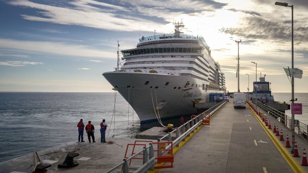 Con alrededor de 2000 pasajeros arribó a Puerto Madryn el crucero Costa&nbsp;Deliziosa