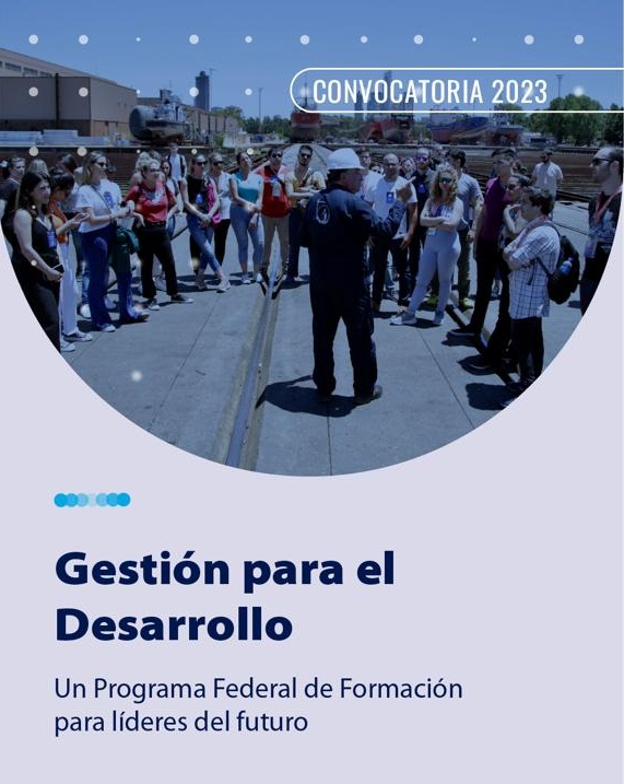Convocan a jóvenes chubutenses a la Cuarta Edición del Programa Federal de Formación “Gestión para el&nbsp;Desarrollo”