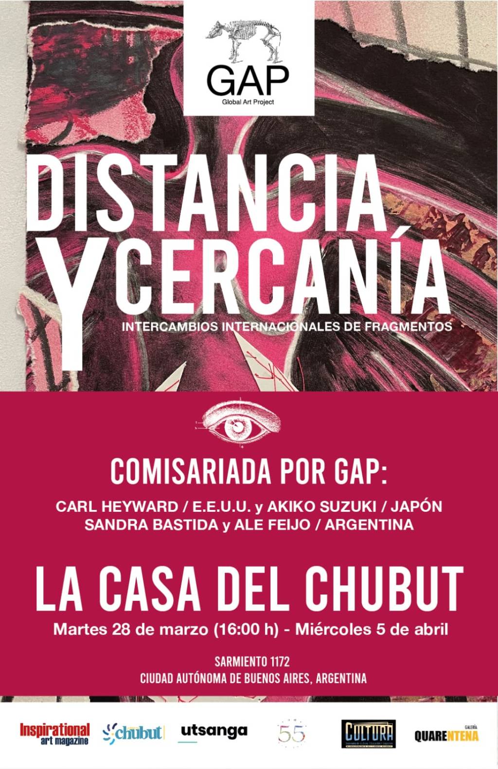 Se inaugura en Casa del Chubut una muestra internacional de arte&nbsp;colaborativo