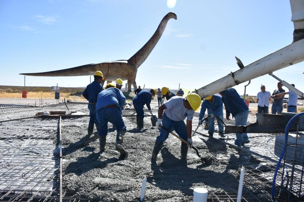 Se realiza la obra del Centro de Visitantes del Patagotitan&nbsp;Mayorum