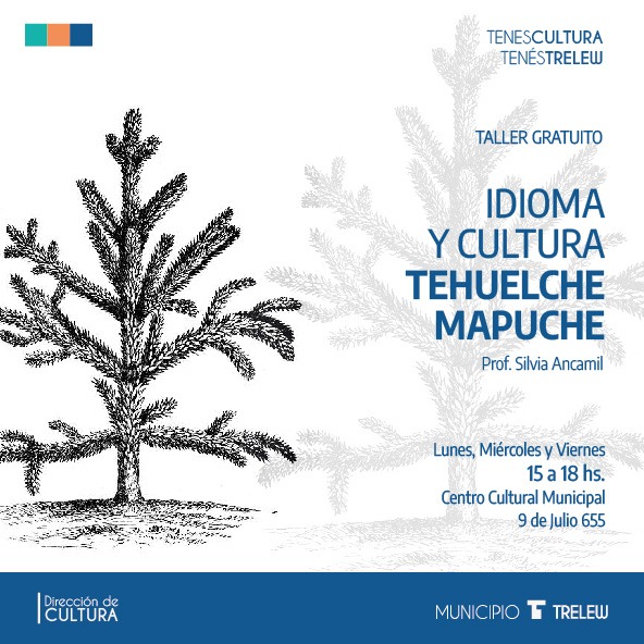 El Municipio de Trelew inició taller de Idioma y Cultura Mapuche-Tehuelche