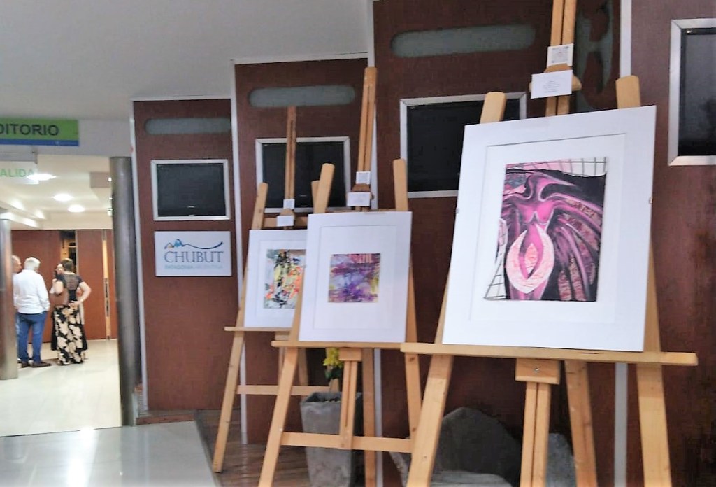 Con artistas de 12 países, se inauguró en Casa del Chubut una muestra internacional de arte&nbsp;colaborativo