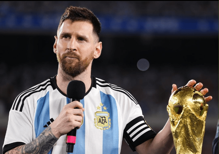 Messi: «Tengo una felicidad inmensa de ver a todo el pueblo argentino&nbsp;disfrutando»