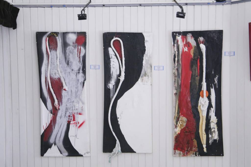 Se presentó la segunda muestra de Inés Miño en Patagonia en Rawson en el marco en la semana de la&nbsp;Mujer