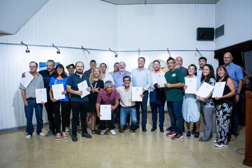 Rawson entregó tierras a los primeros 17 productores seleccionados para integrar el polo de desarrollo agrícola&nbsp;local