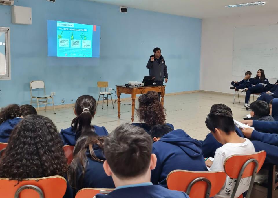 Rawson: Comenzó un nuevo ciclo de charlas ambientales en establecimientos educativos