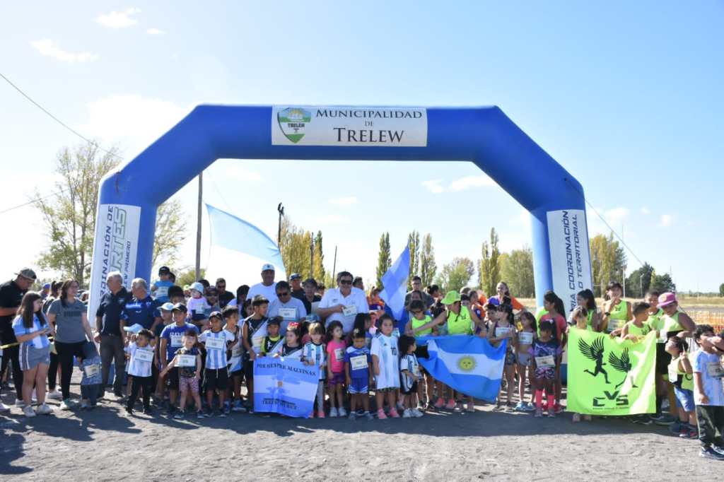 Trelew: Exitosa edición del evento atlético «Corran, jueguen,&nbsp;vivan»