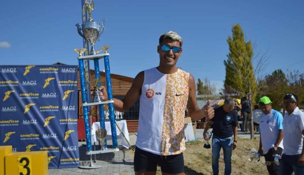 Haro representó a Trelew y resultó vencedor en la Corrida Homenaje a los Caídos en Malvinas realizada en&nbsp;Gaiman