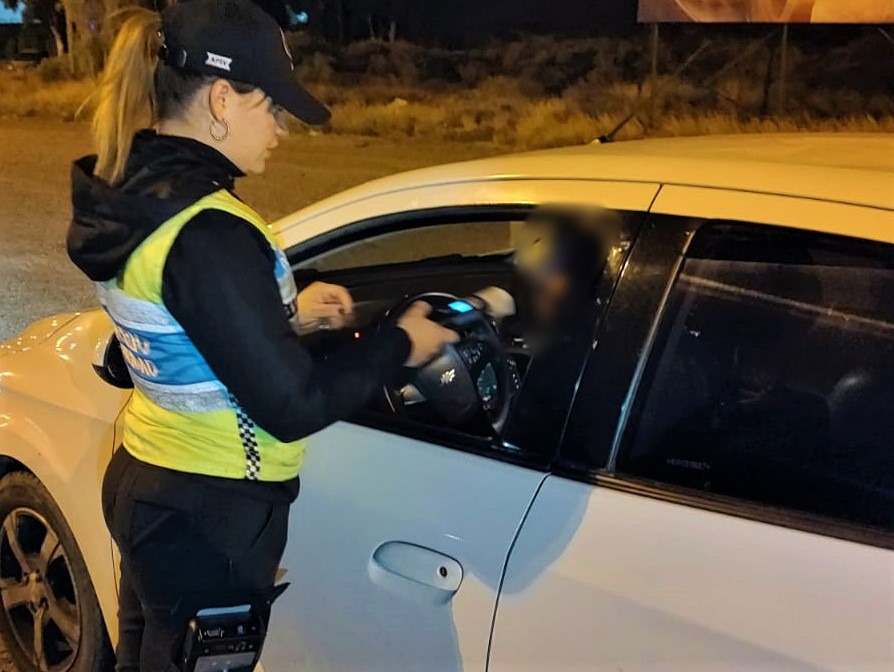 Detectan a 44 conductores alcoholizados el fin de semana en&nbsp;Chubut
