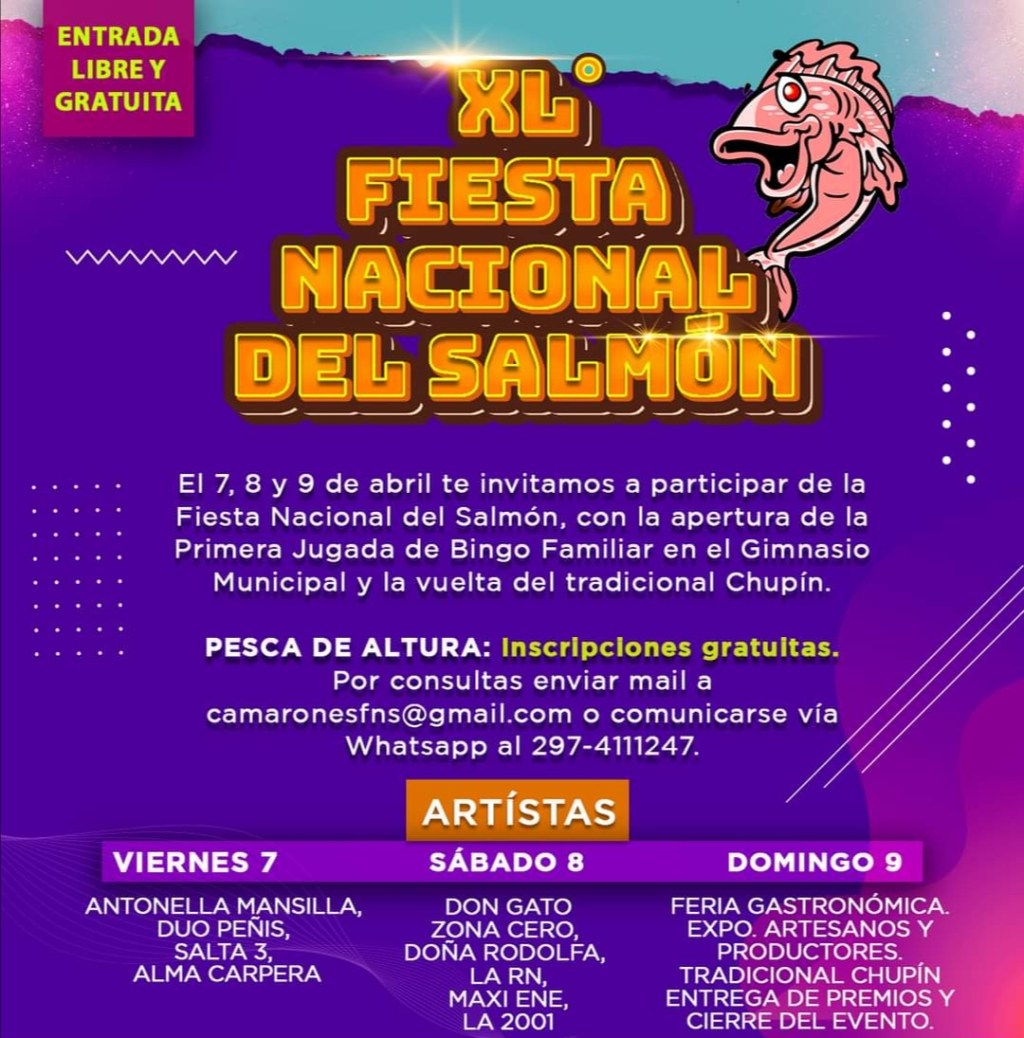 En Semana Santa se podrán disfrutar de dos fiestas populares en&nbsp;Chubut