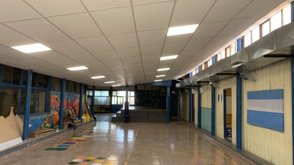 El Gobierno Provincial realizó reparaciones integrales en la Escuela N° 155 de Comodoro&nbsp;Rivadavia