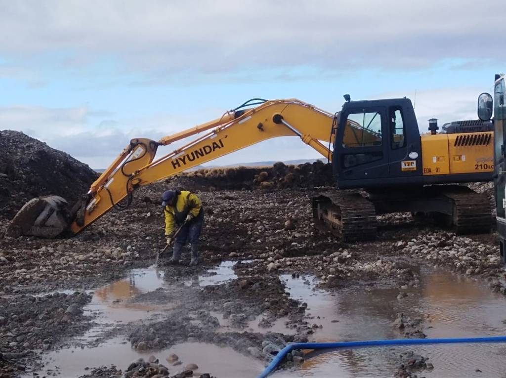 El Gobierno Provincial construye un puente que potenciará el paso fronterizo «Pampa&nbsp;Alta»