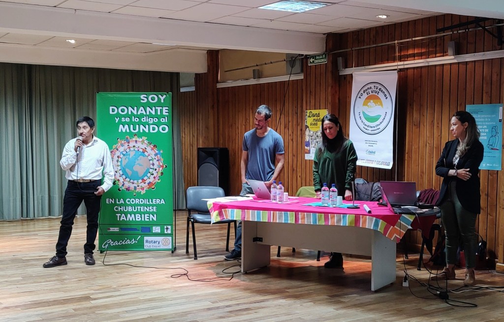 Se realizó en Esquel una jornada sobre donación de órganos y el cuidado de la&nbsp;salud