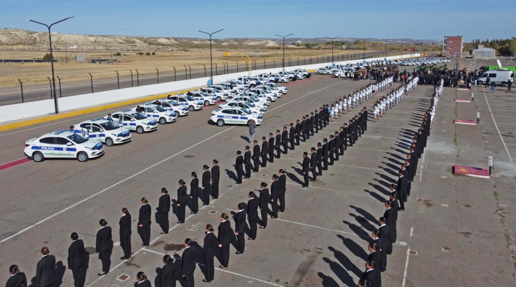 Plan de Seguridad: Arcioni entregó más de 60 móviles a la Policía del Chubut y adelantó que en mayo “estaremos entregando los últimos&nbsp;100”