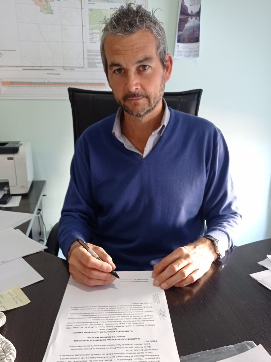 El Gobierno Provincial avanza en obras de abastecimiento de agua en la&nbsp;meseta