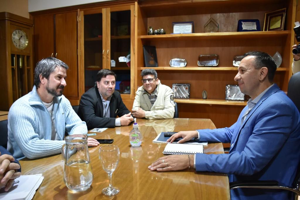 Maderna recibió a Merino para dar inicio a la&nbsp;transición