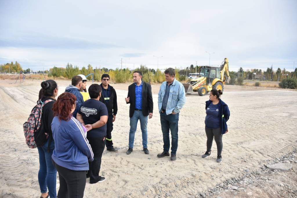 Maderna recorrió el predio en el que se construirá un Centro de Salud en&nbsp;Moreira