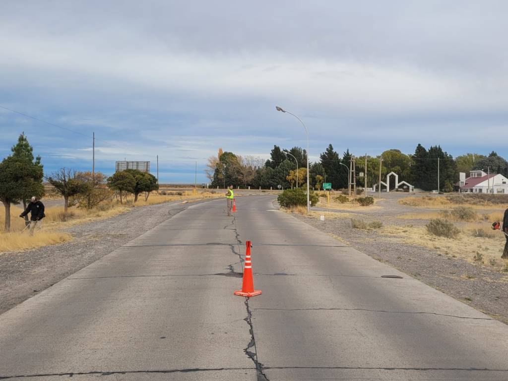 Trelew: Realizan tareas de ordenamiento del servicio de transporte en el&nbsp;Aeropuerto
