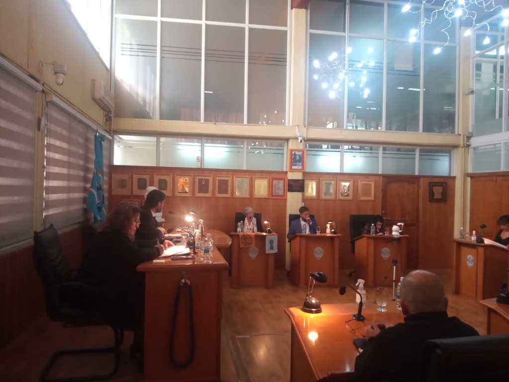 SESIONÓ EL CONCEJO DELIBERANTE DE&nbsp;TRELEW