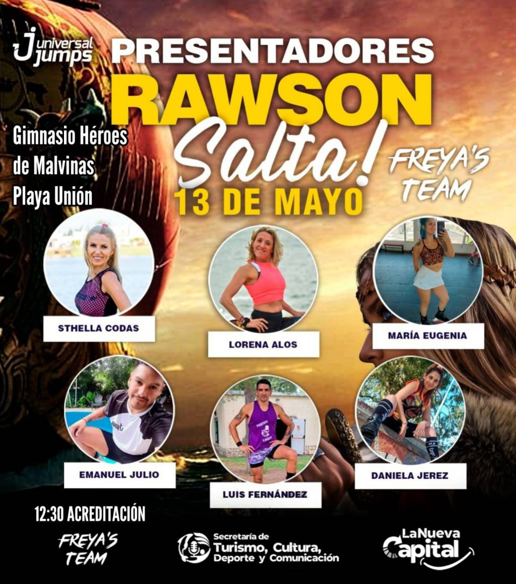 El Municipio acompañará al evento “Rawson salta” 