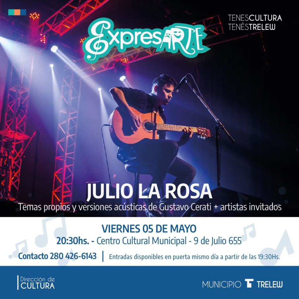 La Municipalidad de Trelew presenta una nueva edición del ciclo&nbsp;ExpresArte