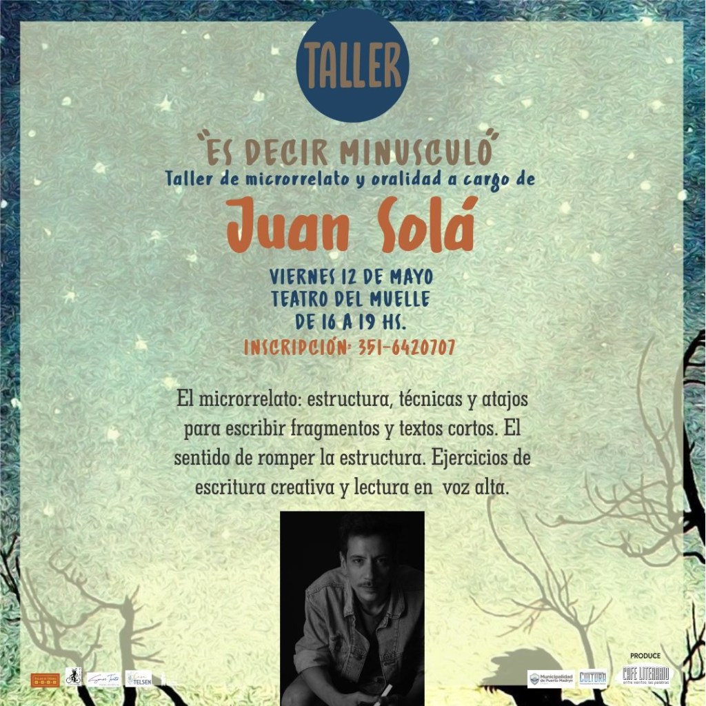 Dato: Taller de microrrelato y&nbsp;oralidad