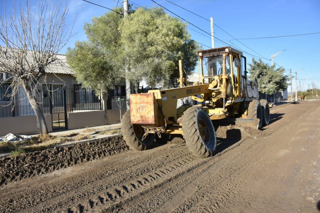 El Municipio de Trelew continúa con las tareas de mantenimiento&nbsp;vial