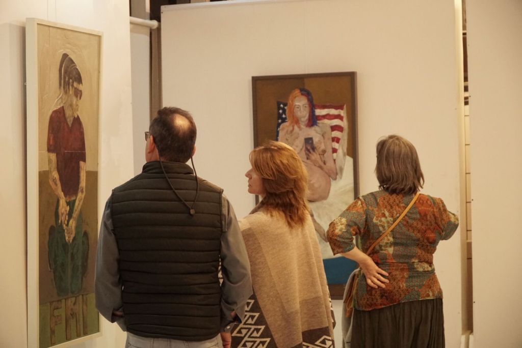 Cultura: Se inauguró muestra de pintura en&nbsp;Rawson