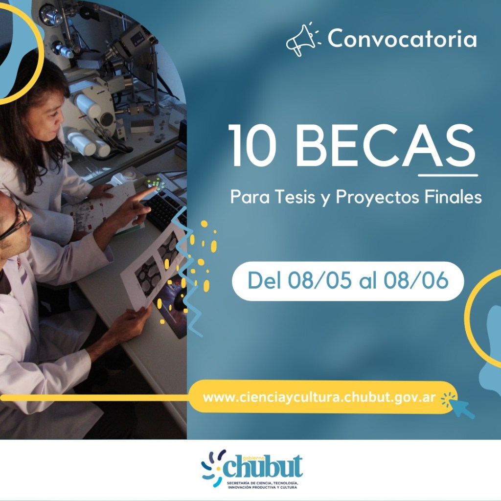 Provincia informa que está abierta la convocatoria para el programa de becas de apoyo a tesis y proyectos&nbsp;finales
