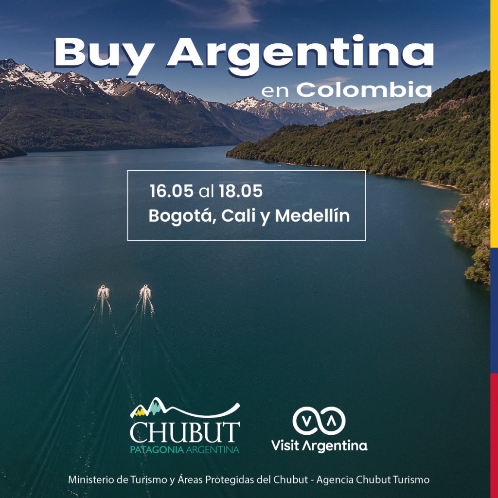 Chubut fortalece su promoción turística internacional en&nbsp;Colombia