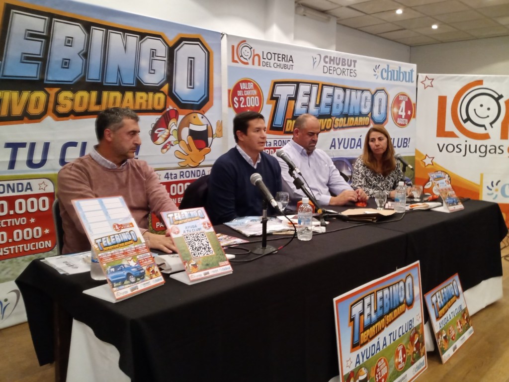 Se presentó en Esquel el Telebingo Deportivo Solidario que brindará ayuda a clubes e instituciones de la&nbsp;provincia