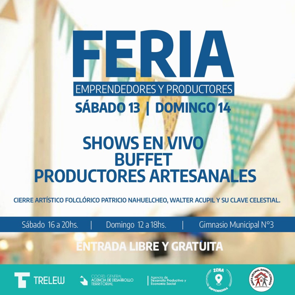 Con el apoyo del Municipio de Trelew «Zona Emprendedora» llega al barrio&nbsp;Corradi