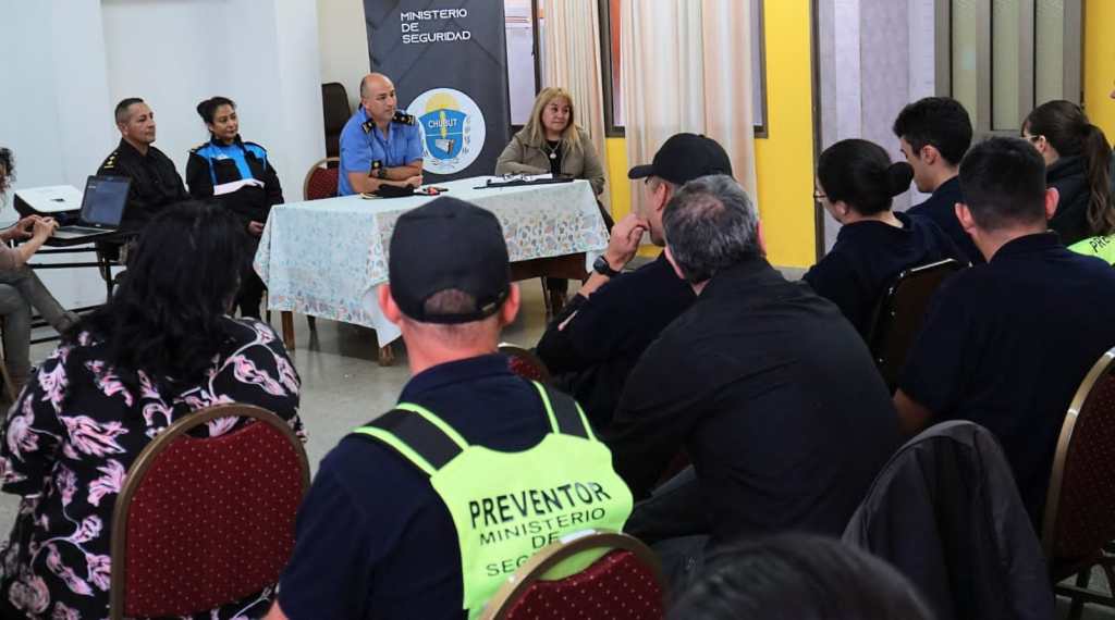 Provincia valoró el trabajo de los ‘preventores comunitarios’ en distintos sectores de la ciudad de&nbsp;Trelew