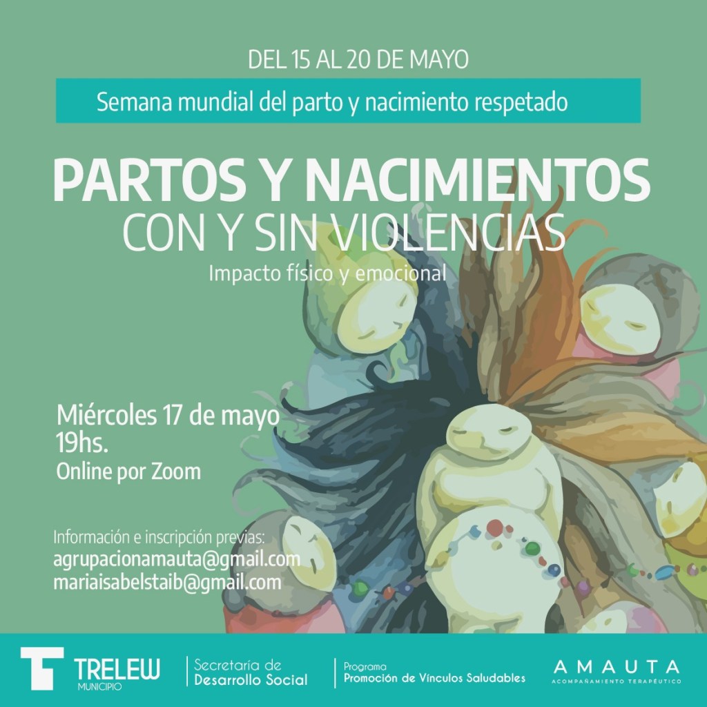 El municipio de Trelew realizará un conversatorio para promover los derechos de mujeres embarazadas, personas gestantes y recién&nbsp;nacidas