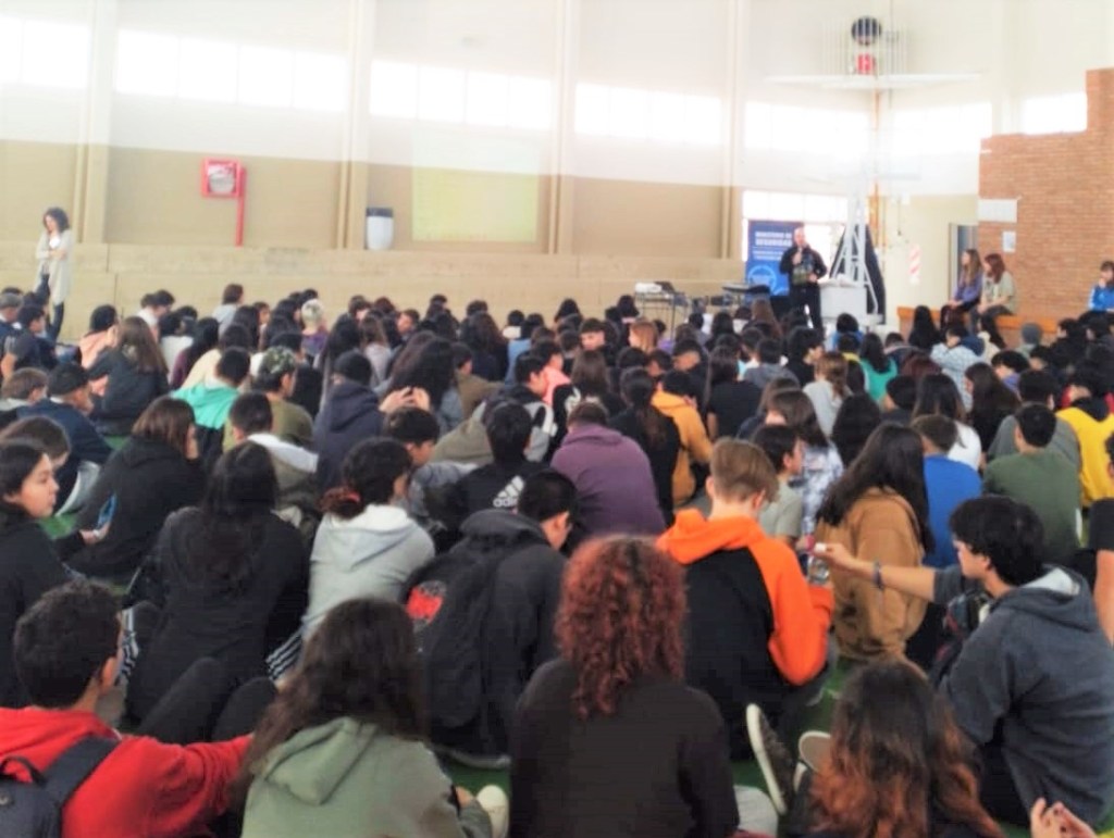 Seguridad: Provincia continúa con las actividades preventivas en las escuelas de&nbsp;Trelew