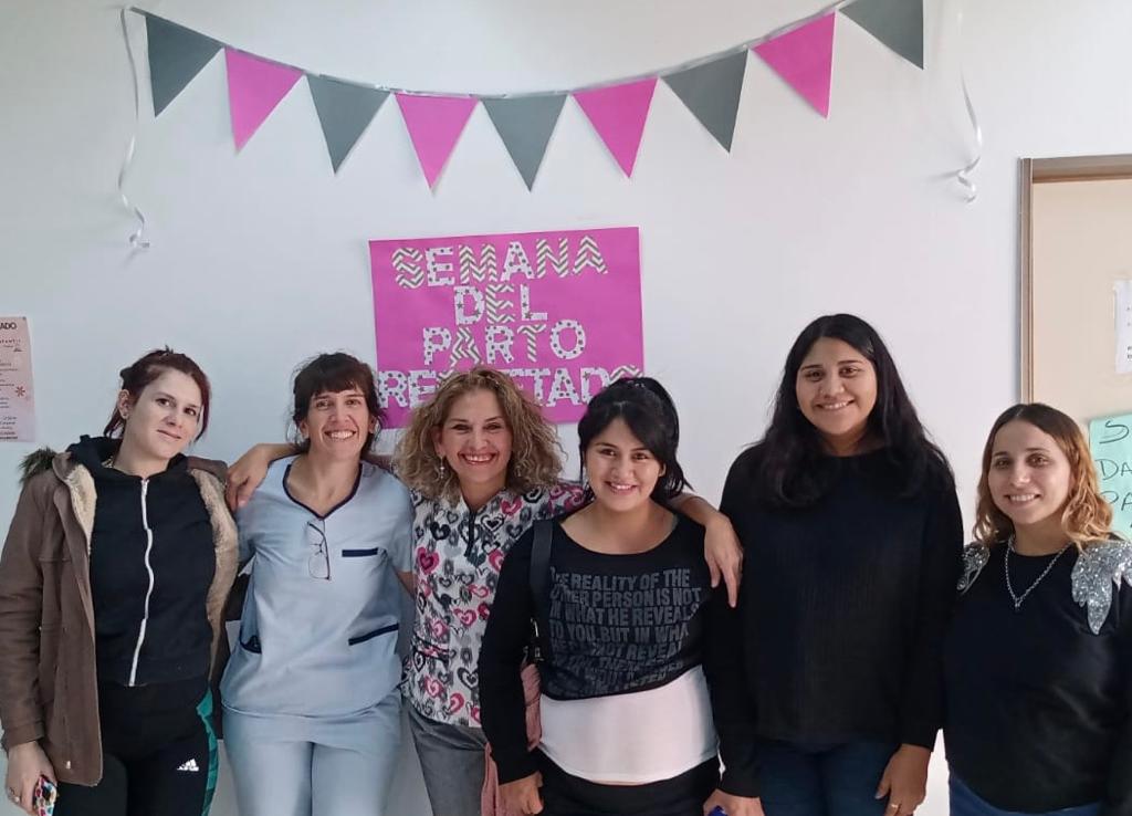 Hospitales de Chubut conmemoraron la “Semana Mundial del Parto Respetado&nbsp;2023”