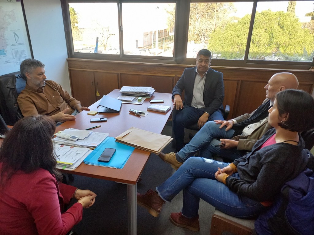 Funcionarios provinciales analizaron con los intendentes de Paso de Indios y Epuyén el avance de las obras en ejecución de cada&nbsp;localidad