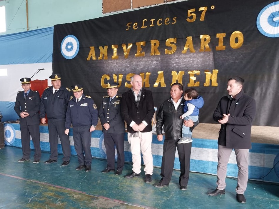 El Gobierno del Chubut encabezó en Cushamen los festejos por el 213° aniversario de la Revolución de&nbsp;Mayo