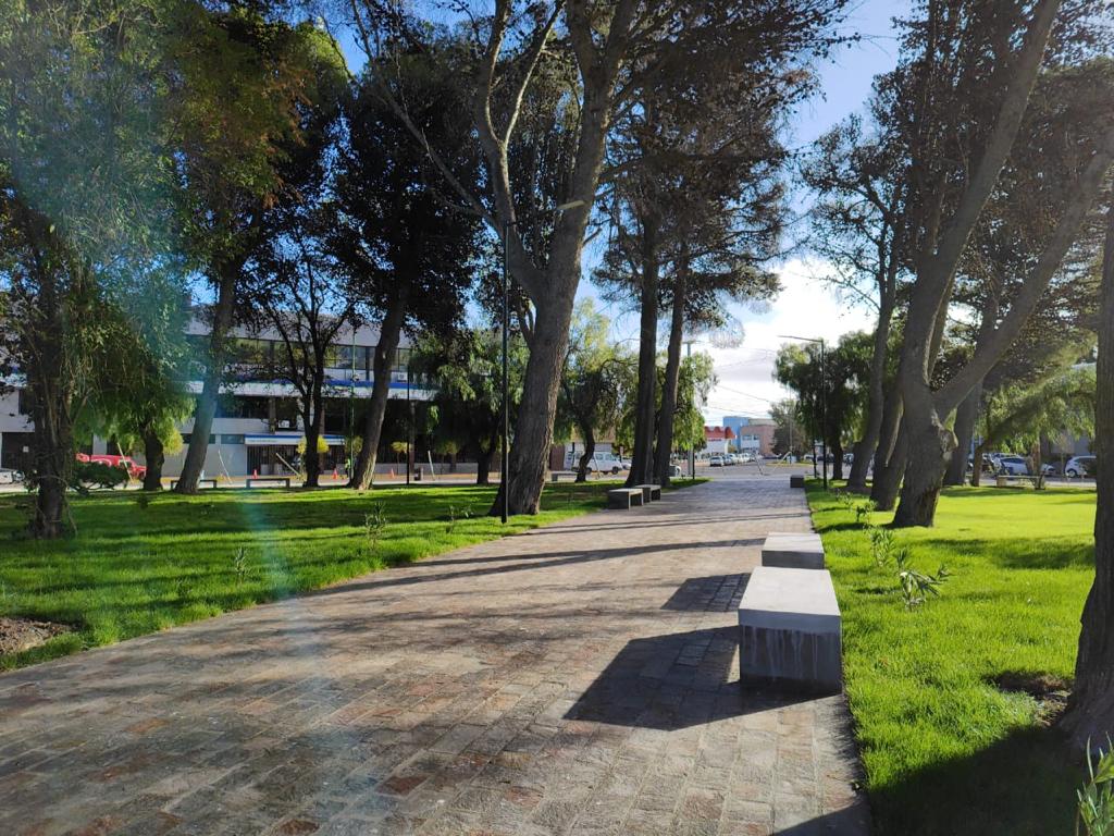 La inauguración de la remodelada Plaza Central de Rawson incluirá espectáculos de música y&nbsp;baile