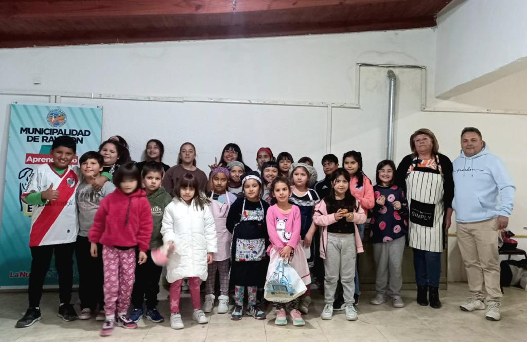 El programa “Aprendiendo en tu barrio” visitó al General Valle con un taller de cocina para&nbsp;niños