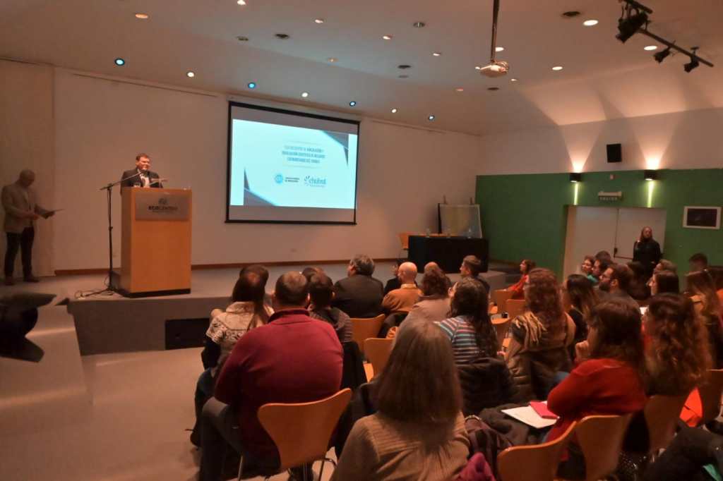 Quedó inaugurado el Primer Encuentro de Vinculación y Divulgación Científica de Becarios cofinanciados del Chubut 