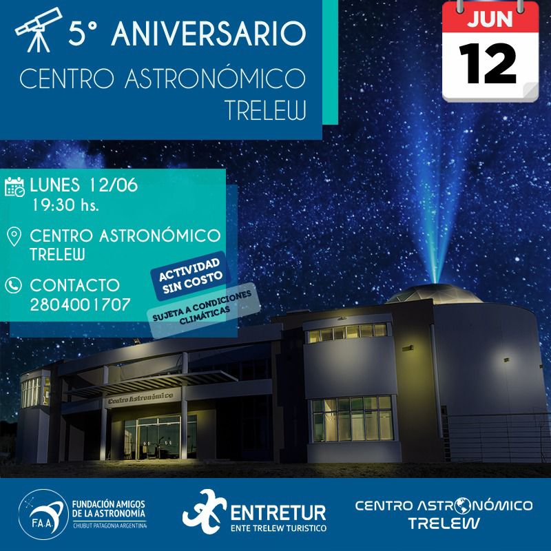 El Centro Astronómico celebra 5 años de la inauguración de la Sala del&nbsp;Planetario